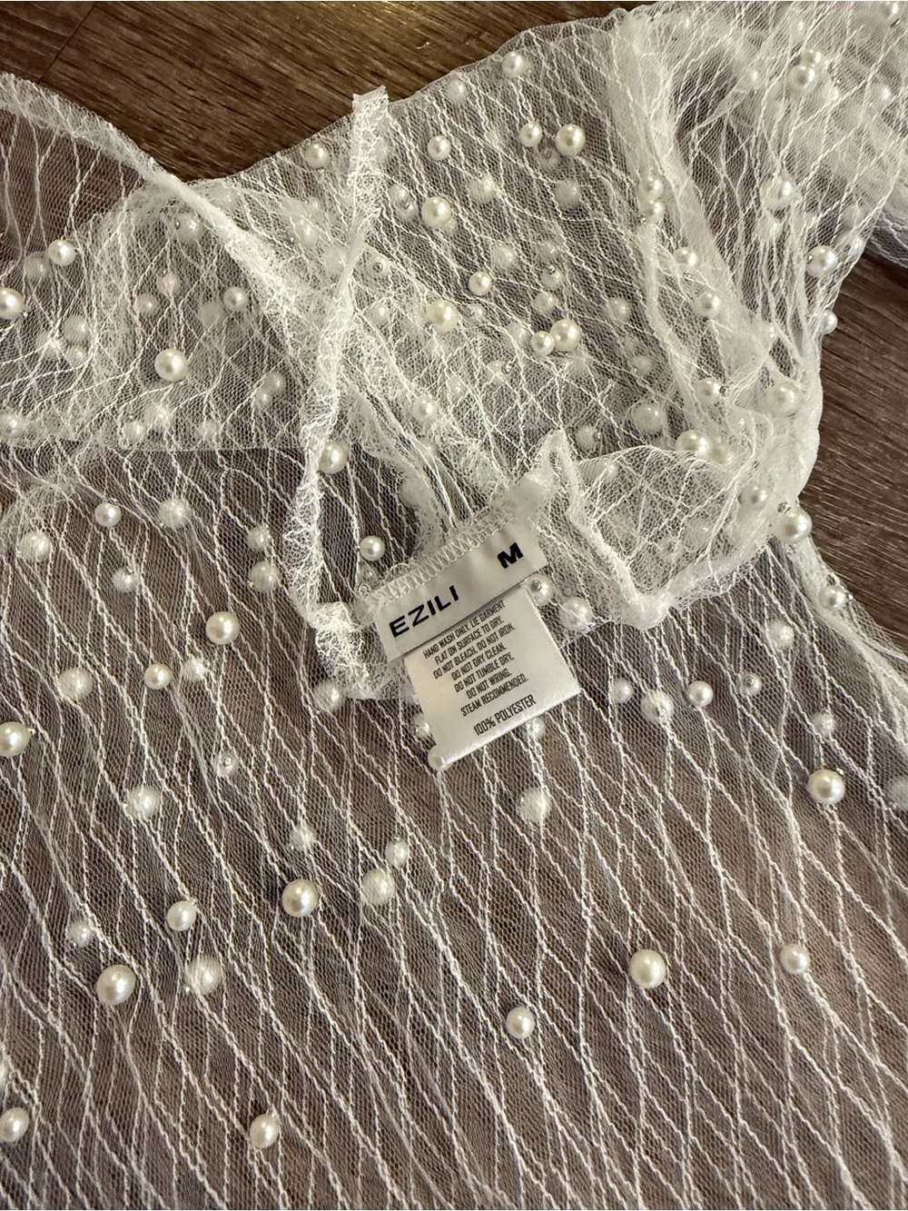 Beaded bachelorette honeymoon dress - Picture 3 of 3
